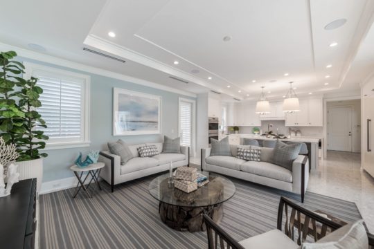 Arabian family room and kitchen by Ecclestone Homes