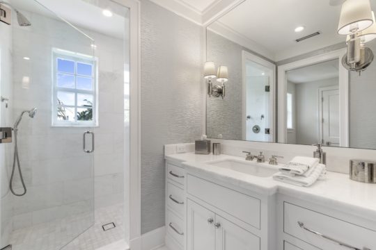 Arabian Road 2nd Bathroom by Ecclestone Homes