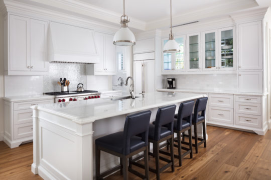 Kitchen space inside Palmo model by Ecclestone Signature Homes