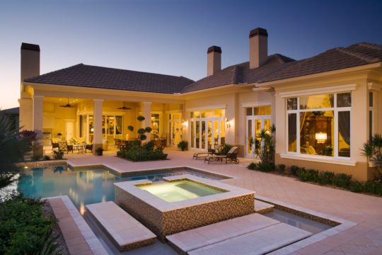 Medalist backyard exterior by Ecclestone Signature Homes