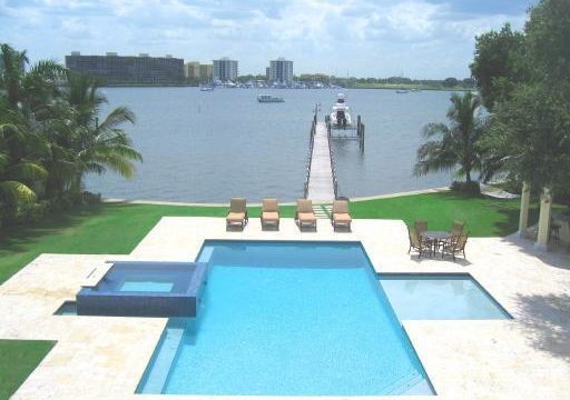 Old Harbour Pool looking out to water - ecclestone homes