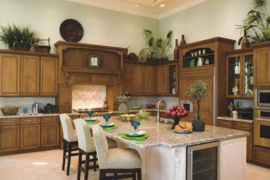 medalist brown dated kitchen before ecclestone remodel