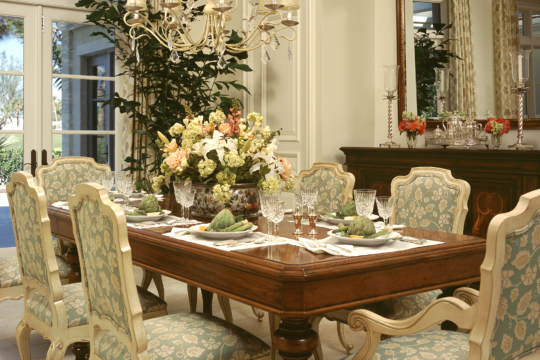 Woodbridge second dining area before Ecclestone homes