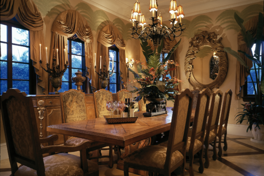 Woodbridge old dining room before ecclestone homes remodel