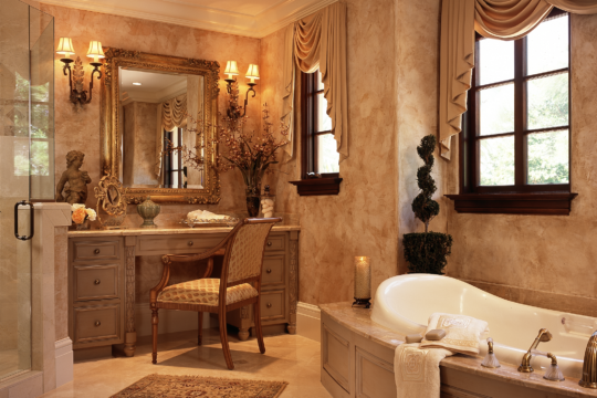 Woodbridge bathroom suite before ecclestone signature homes remodel